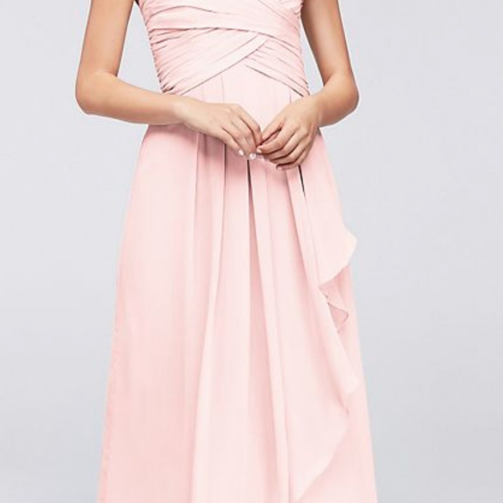 Strapless Petal Pink Dress...only worn once!